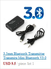 Мини USB Bluetooth V4.0 20 м 3 Мбит/с ключ двойной режим беспроводной адаптер устройства Прямая поставка