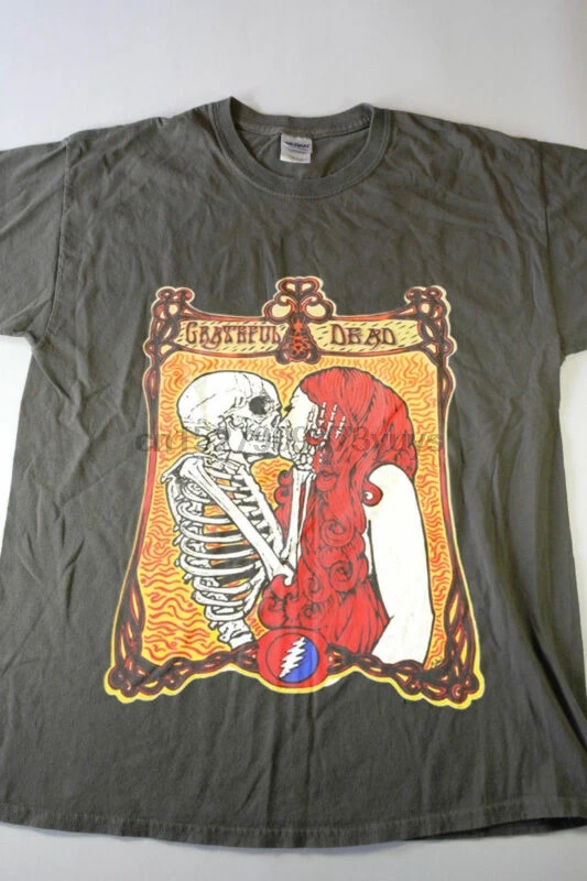 Винтажная Футболка GRATEFUL DEAD 60s Новый американский размер |