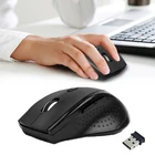 USB игровая Беспроводная Мышь для игр 2,4 ГГц мини-приемник профессиональная компьютерная мышь геймерские мыши для компьютера ПК ноутбука