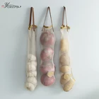 OYOREFD Кухня многоразовые мешки продукции лук сетчатый мешок для картофеля Эко-дружественных овощи фрукты сумка Кухня подвесная сумка-Органайзер