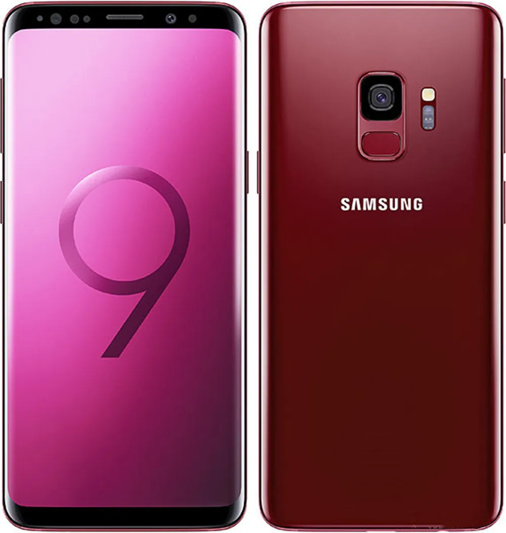 Красный Samsung Galaxy S9 G960FD Dual Sim LTE Octa Core 5.8" 4GB RAM 64GB ROM NFC Samsung Pay 3000mAh Fingerprint - Цвет: Красный
