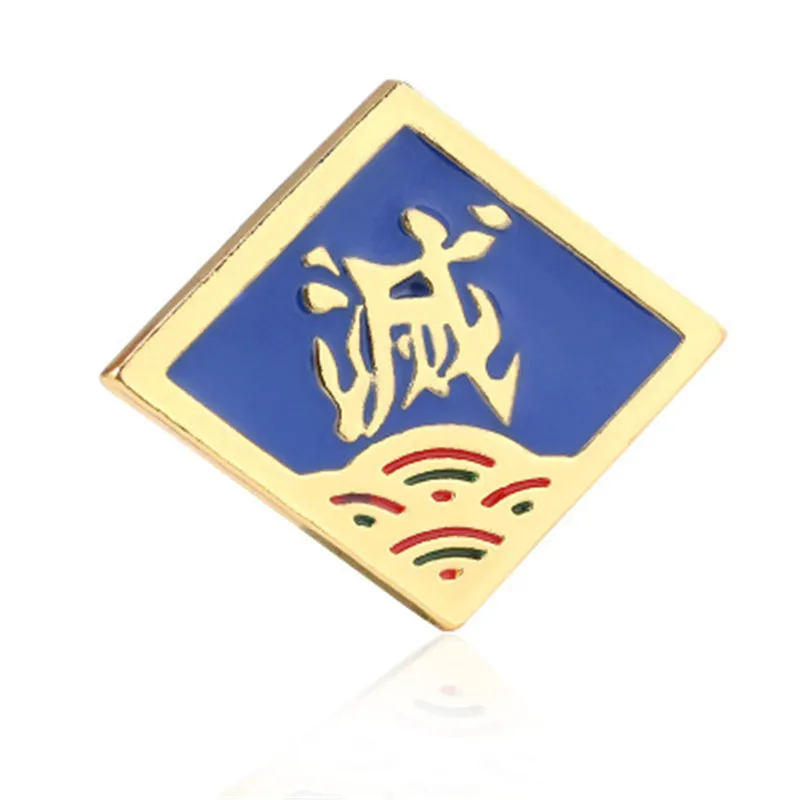 Двухмерная аниме периферийная ролевая брошь Devil'S Blade изящная подарок Выпускной