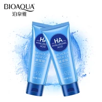 bioaqua brand hyaluronic acid facial pore cleanser moisturizing deep cleaning washing whitening hydrating tender face skin care