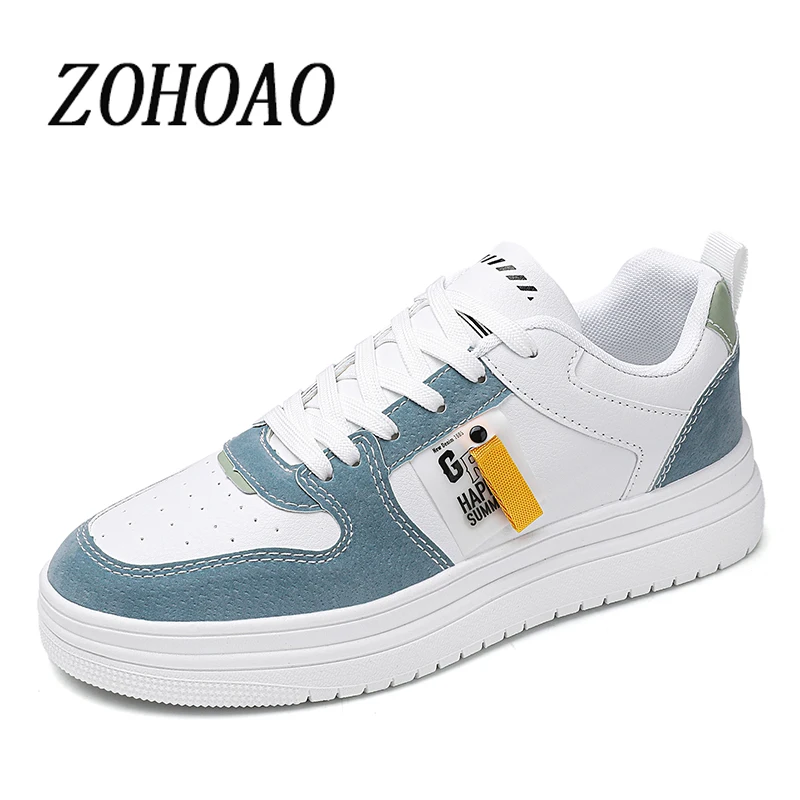 

Мужские брендовые туфли из ПУ кожи, повседневные Нескользящие, для скейтборда, модная уличная крутая обувь с вулканизированной подошвой