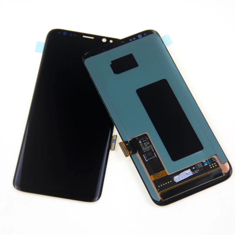 Заводской экран для samsung S8 ЖК-дисплей G950F оригинальная замена сенсорного ЖК-дисплея для samsung S8 рамка дисплея G950 G950U G950Fd
