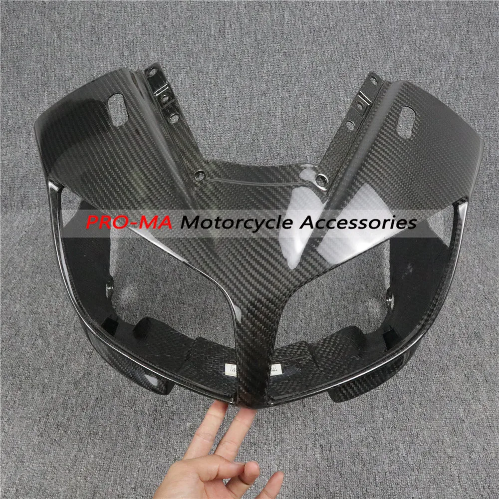 Передний обтекатель мотоцикла из углеродного волокна для Yamaha FZ1 FZ-1 Fazer FZS Twill