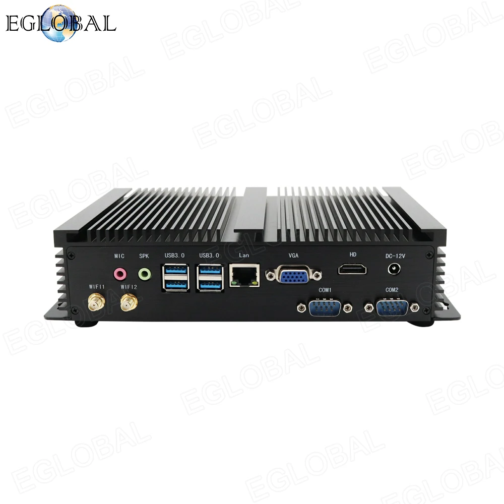 Промышленный компьютер 8 поколения I5 8250U HDMI VGA RJ45 2COM Win10 Linux без вентилятора 4K