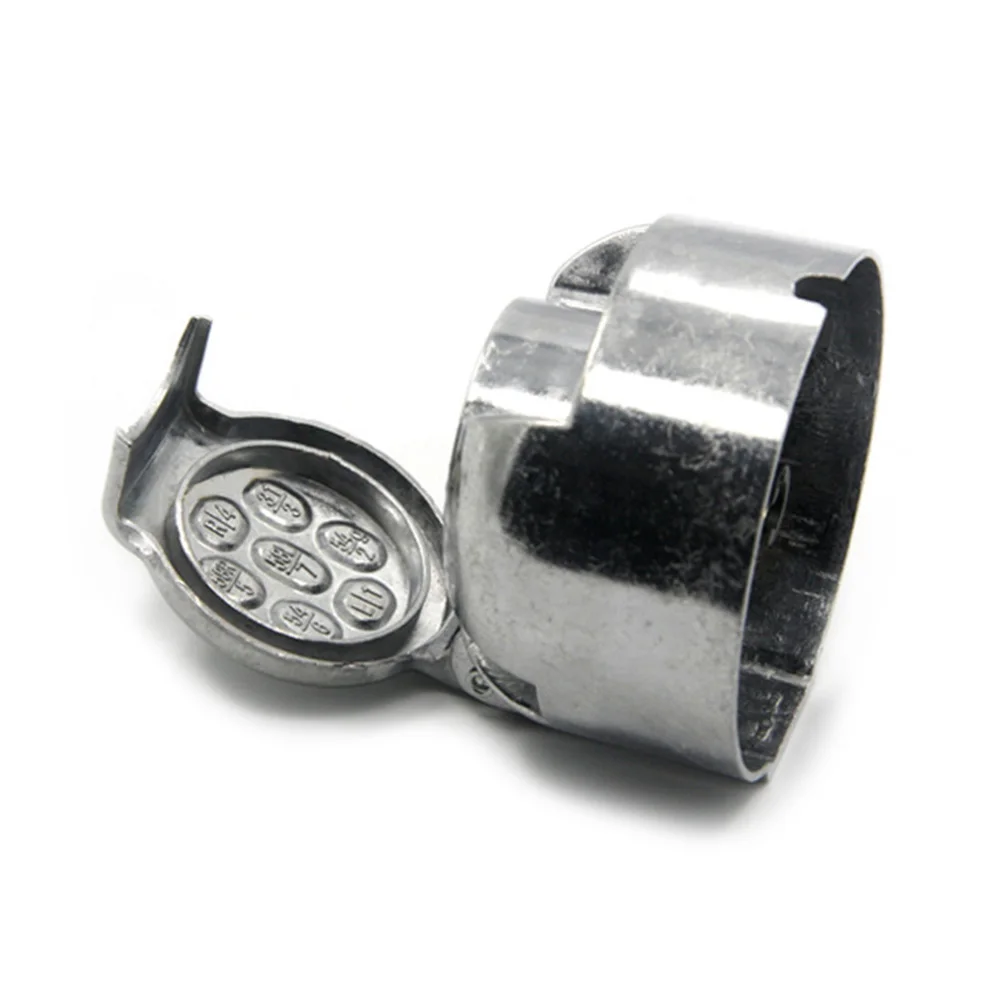 7 контактный разъем для прицепа алюминиевый круглый соединитель грузового