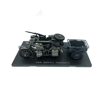 Модель автомобиля 1:24 с мотоциклом BMW три круга Yangtze River 750 прототип Второй мировой