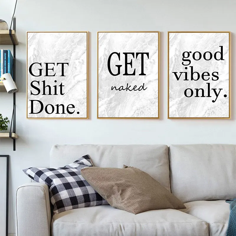 Скандинавские постеры и принты сделай себе художественная Настенная картина Good