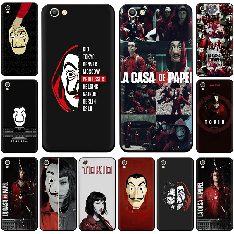 Силиконовый чехол для телефона La Casa de Papel OPPO R17 R15 F11 F9 Pro A77 R9s F7 A73 A83 A59 A39 A5 K3