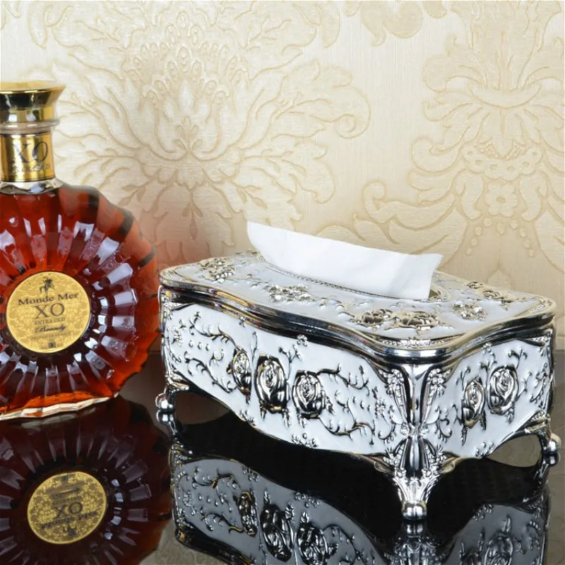 Универсальная акриловая коробка для салфеток роскошная Европейская бумажная