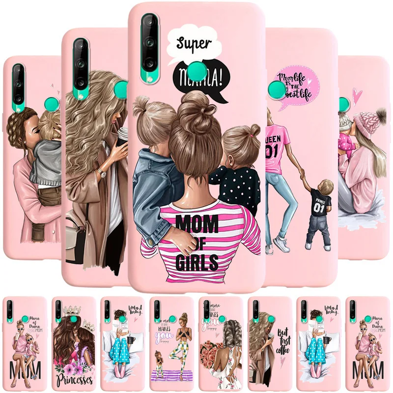 

Super Mom Case For Huawei P Smart 2019 Plus 2018 S Case Back Cover Huawei P10 P20 P30 P40 P50 Lite E Pro P9 Funda Soft Silicone