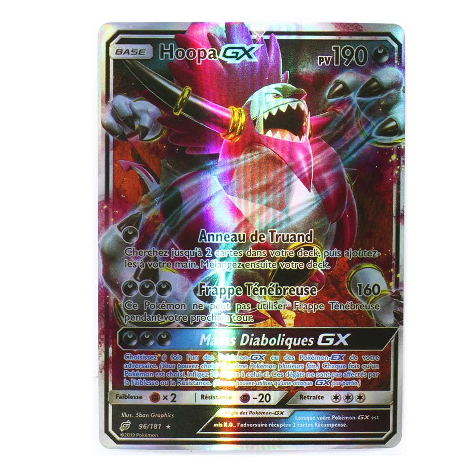 

10-100Pcs French Version Pokemon Card Featuring Tag Team Gx Booster Box Trading Card Game Pokemon Card Kids Toys
