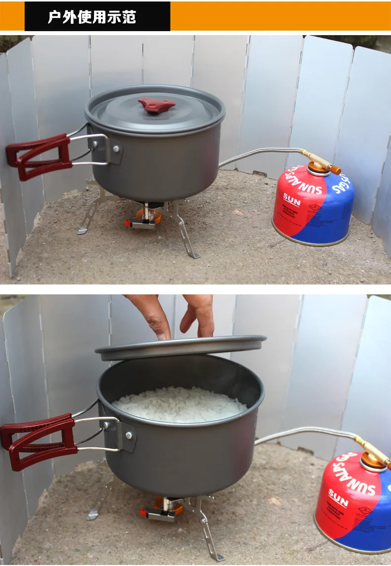 

GRNTAMN Outdoor Gas Stove Camping Gas burner Folding Electronic Stove hiking Portable Foldable Split Stoves 3000W