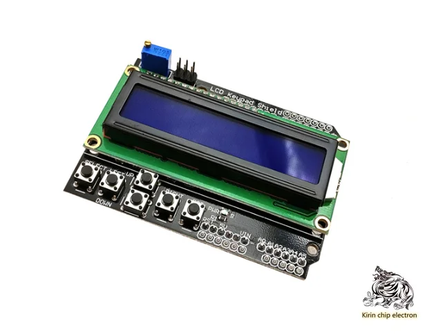 

LCD 1602 Character Liquid Crystal Input/ Output Expansion Board LCD Keypad Shield