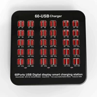 multi ports usb hub charger station 12 24 60 ports charging smart wall charger fast charging station for ipad iphone usb device