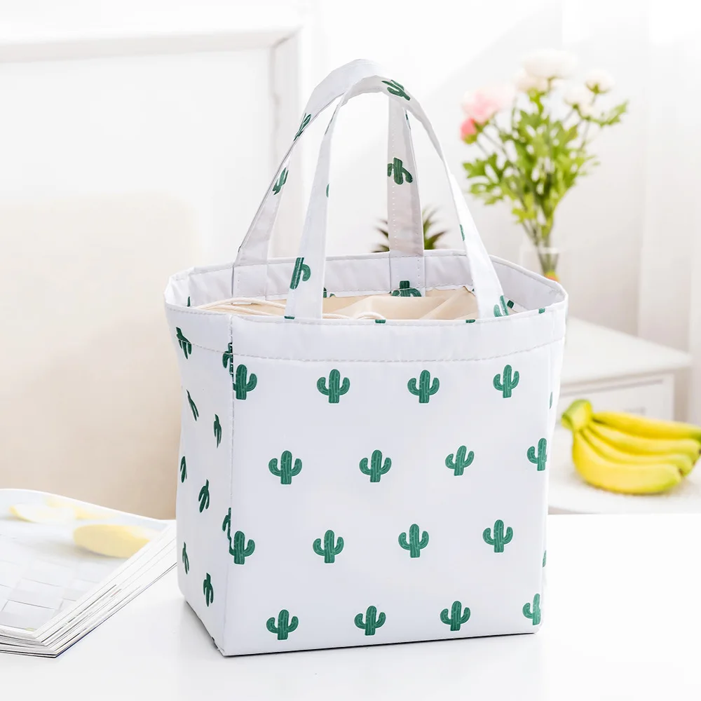 

SnailHouse New Fresh Insulated Lunch Boxes Cold Portable Convenient Lunch Bag Outdoor Picnic Thermal Oxford Waterproof Beam Bags