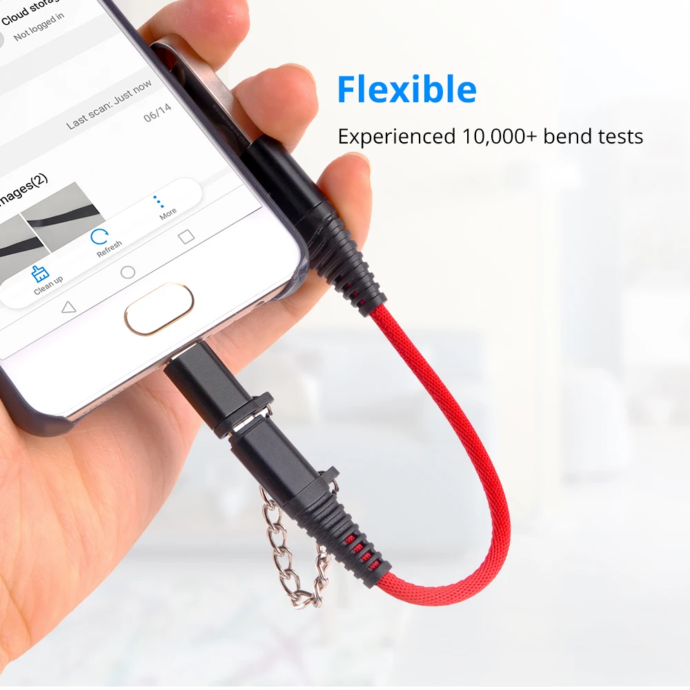 FONKEN 2 в 1 OTG адаптер USB кабель Micro Type C телефонный конвертер к женскому проводу для
