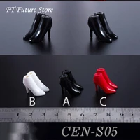 112 scale high heels solid boots shoes model cen s05 for 6 female figure body figure accessory fashion