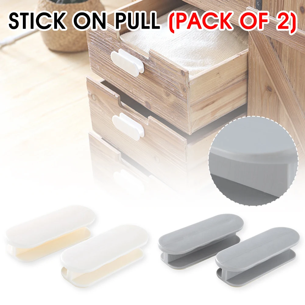 

Multifunctional 2 Pieces Door Window Cabinet Punch-Free Drawer Organizer Handle Holder Labor-Saving Auxiliary Device Storage Box