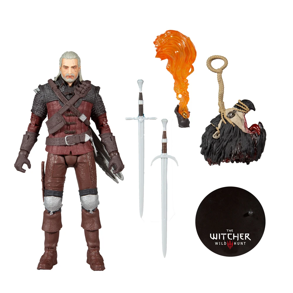 

McFarlane Witcher-ed Geralt Articulated 7 Figure Wave 2 - Geralt of Rivia Model