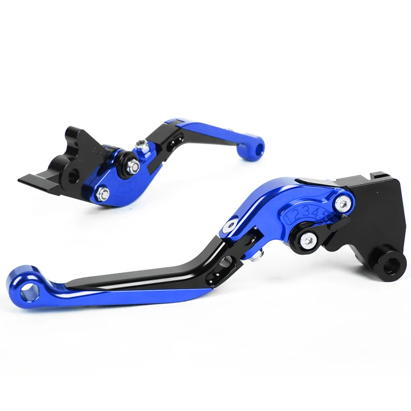 

SMOK Motorcycle Brake Levers Folding for Kawasaki KLV1000 ALL YEARS 2013 2014 2015 2016 2017 2018 2019 8 Colors Black Blue Red