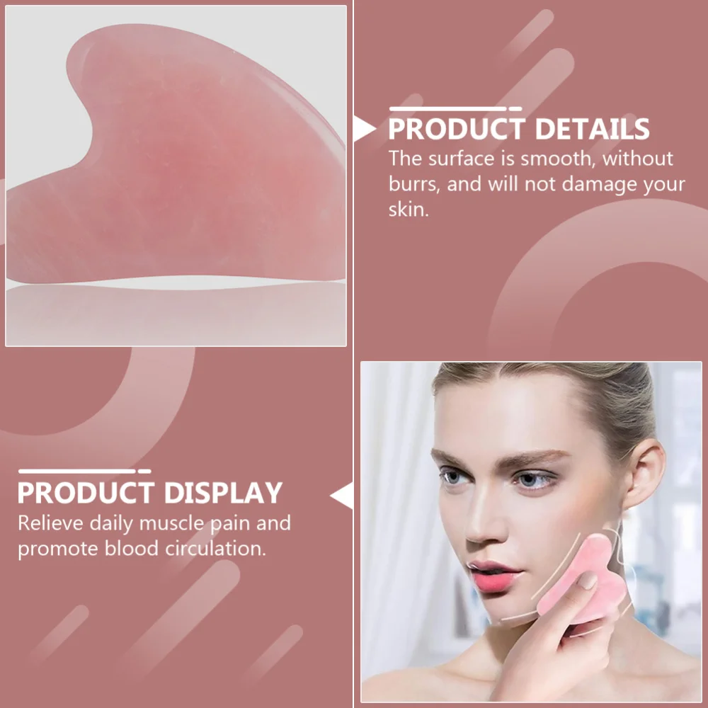 

1Pc Creative Scraping Board Face Body Scrapper Skin Care Board )