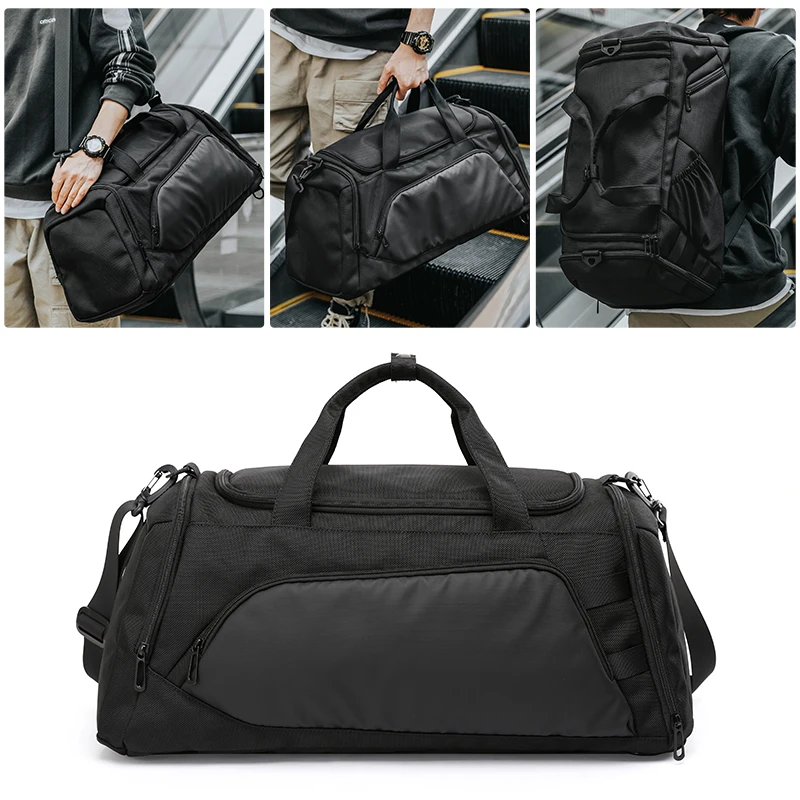 Travel Overnight Bag for Women Handbags Large Capacity Men's Backpack Waterproof Shoulder Fashion Luggage With Shoe Compartment