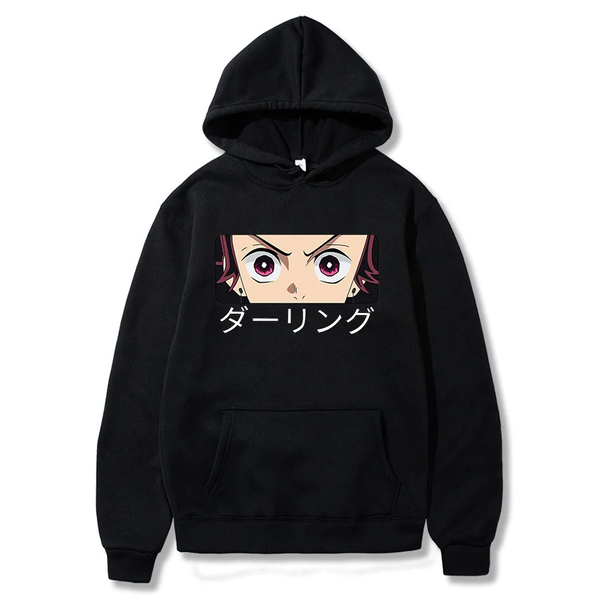 

2021 New Arrival Japanese Anime Demon Slayer Autumn Men's Hoodie Rengoku Kyoujurou Flame Hashira Printing Sweatshirt Streetwear