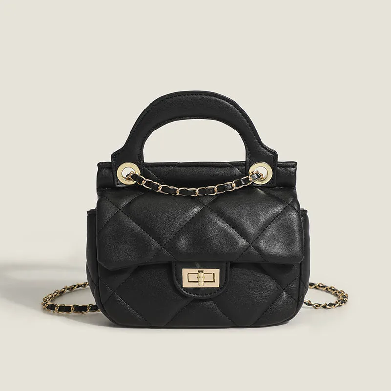 

2022 Fashion Lingge Chains Crossbody Bag Designer Handbags Luxury Mini Shoulder Messenger Bag Small Purses For Women's Bag