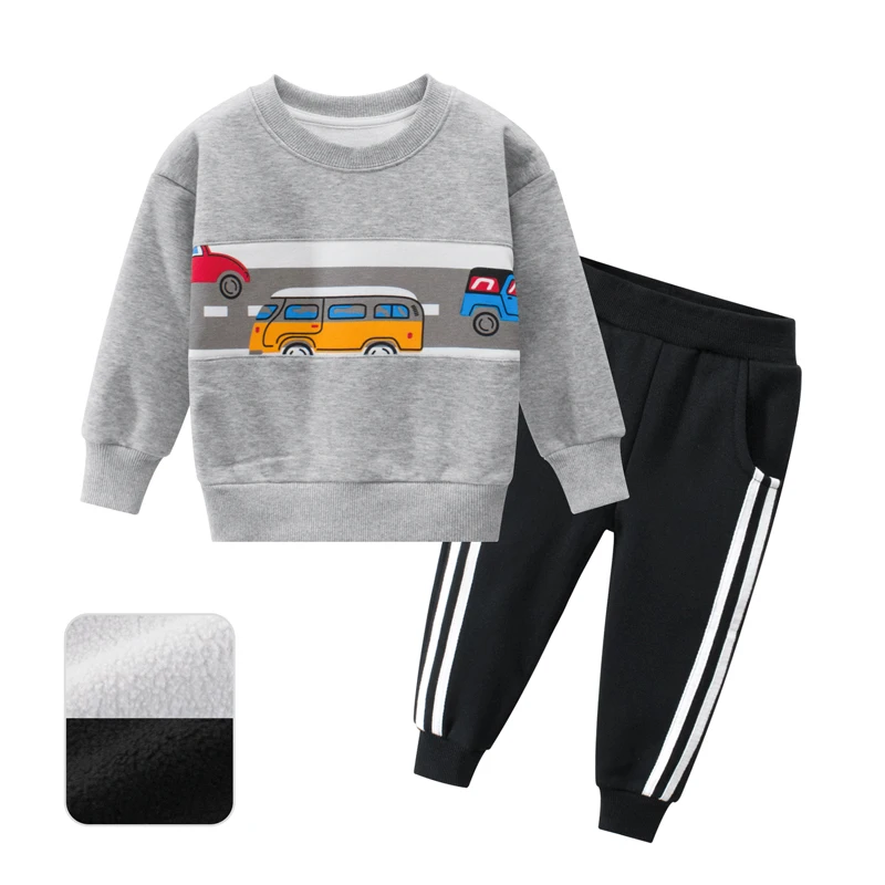 Детский спортивный костюм для мальчиков и девочек топы с длинными рукавами