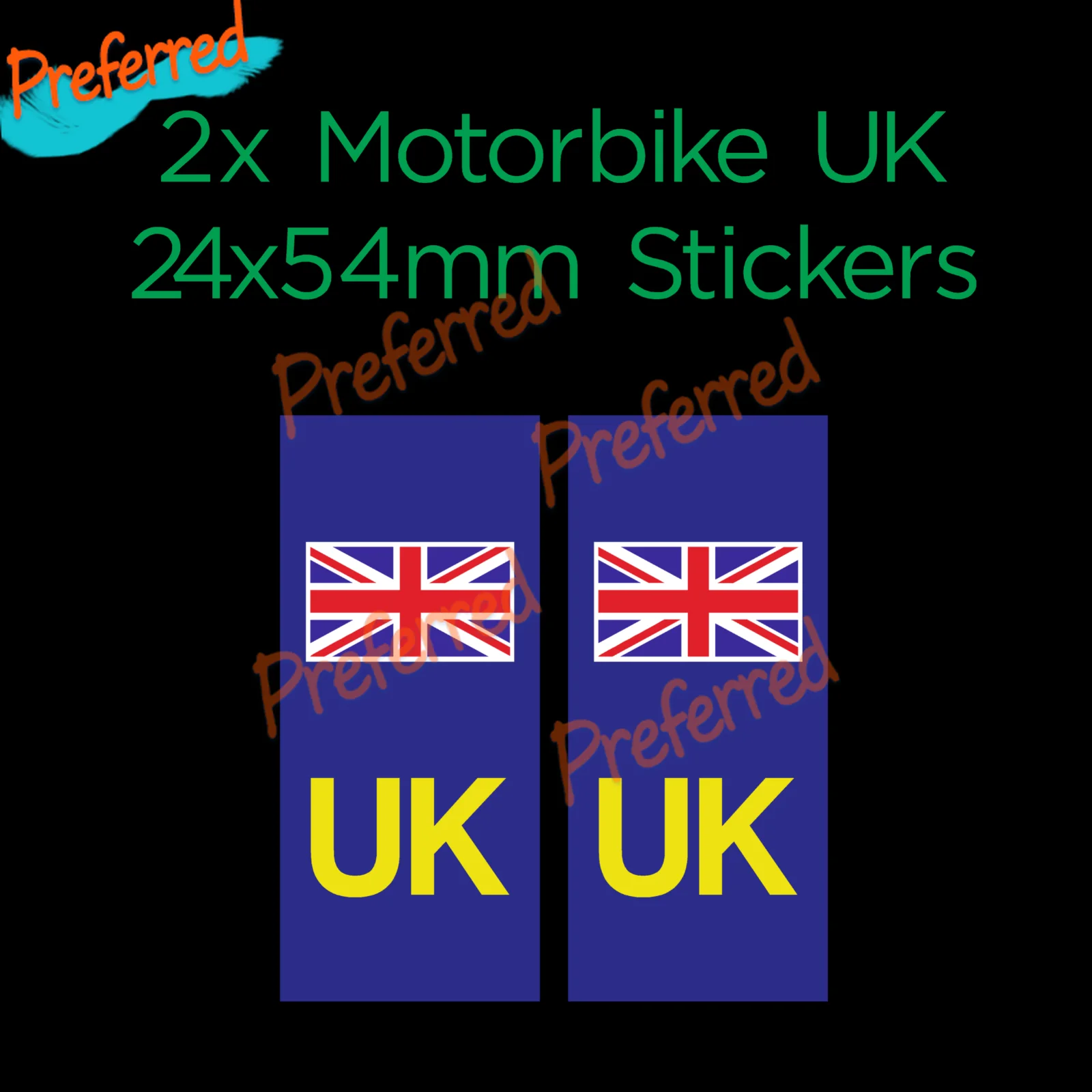 

2 x наклейки на номерные знаки мотоцикла в английском стиле, европейские знаки ЕС или автомобильные наклейки, декоративные виниловые наклей...