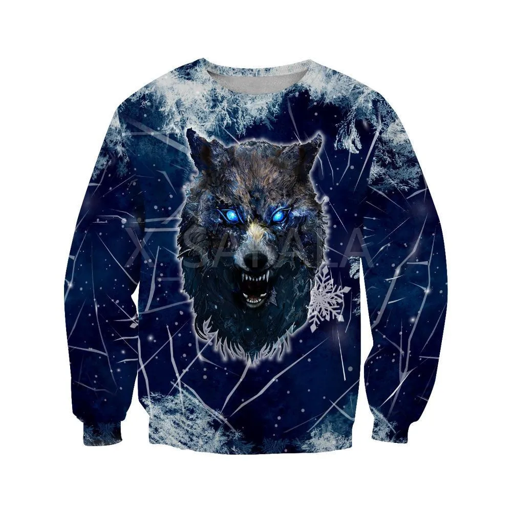 

Winter Is Coming Wolf Animal 3D Print Hoodie Man Women Harajuku Outwear Zipper Pullover Sweatshirt Casual Unisex Jacket Style