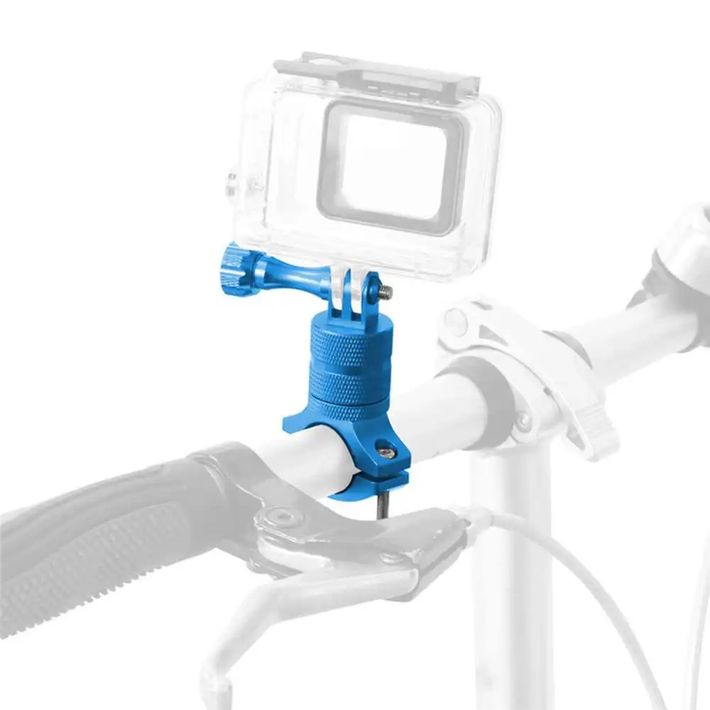 

Bicycle Mount Aluminum Alloy Rotatable Bike Handlebar Mount Holder Adapter Bracket Bike Action Camera