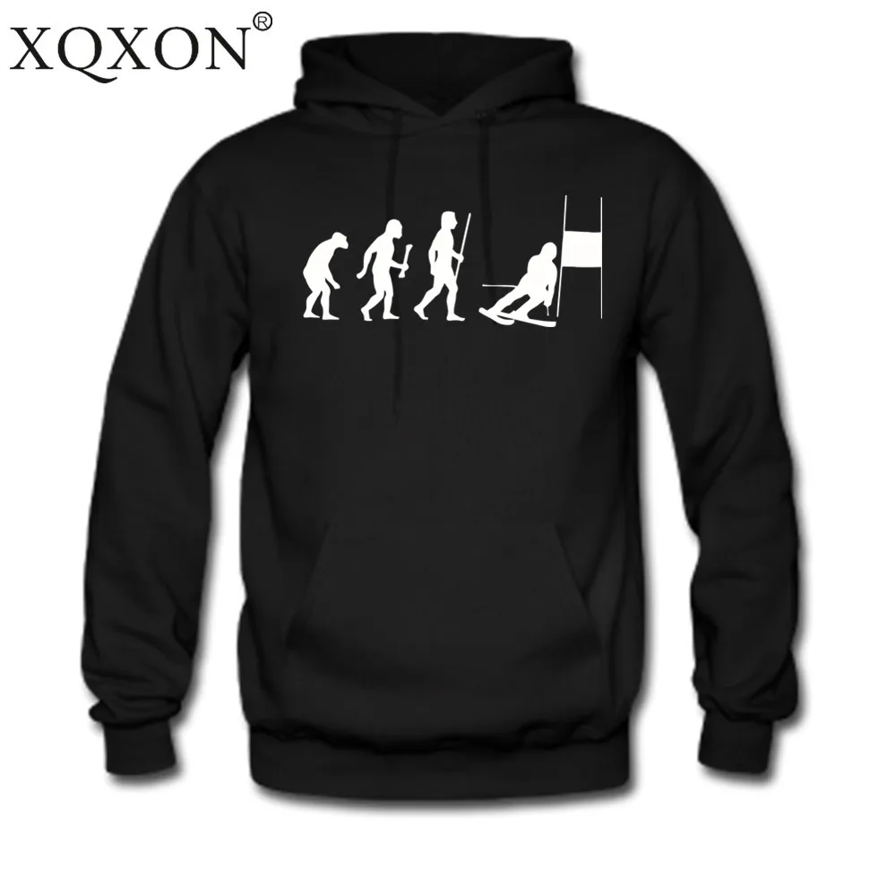 

New Evolution of Slalom Skiinger design men Hoodies Sweatshirt ThinPullovers man Hooded sweatshirt H89