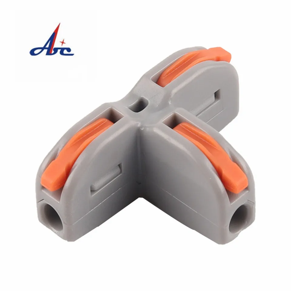 Новый универсальный Т-образный Вставной соединитель для проводов Клеммная