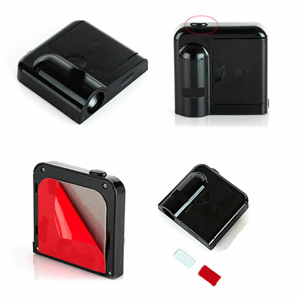 Прочный логотип светильник горячая Распродажа 2x светодиодный Автомобильный