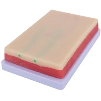 venipuncture iv injection training pad model silicone human skin suture training model injection practice pad