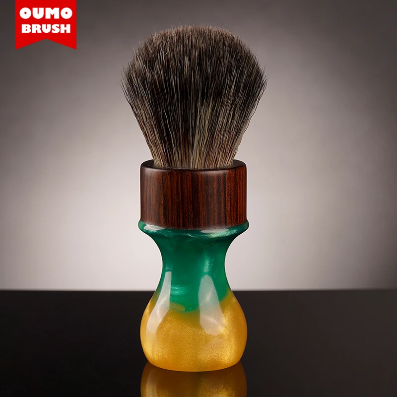 

OUMO BRUSH-Imitate prue badger synthetic knot shaving brush knots