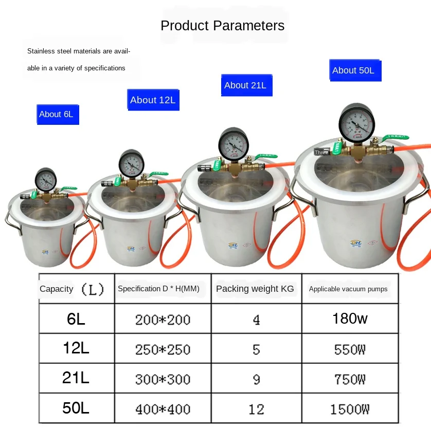 Вакуумный клей AB стабильный вакуумный контейнер для удаления пузырьков из
