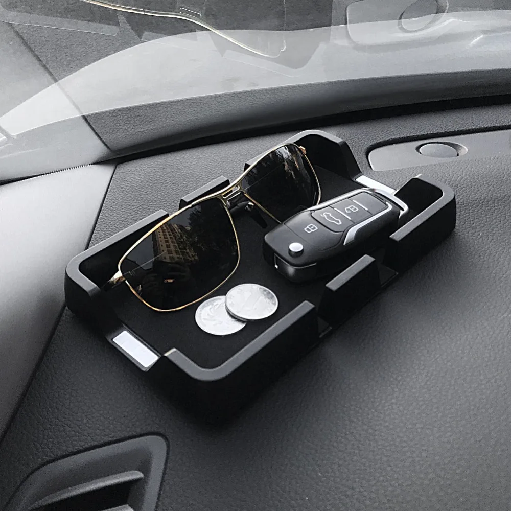 Автомобильный орнамент кожаный узор нескользящая подкладка пластиковое