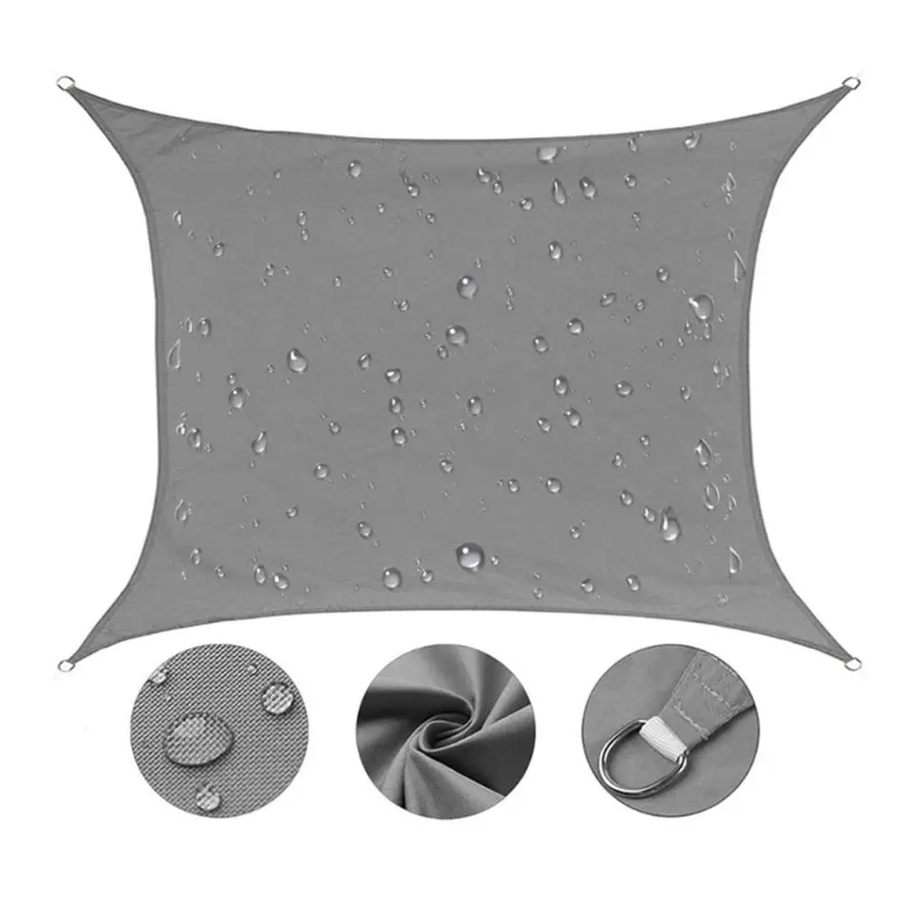 2020 водонепроницаемый 300D песочный квадратный планшетофон для сада террасы навес