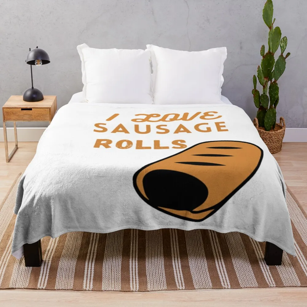 Одеяло для дома и офиса моющееся покрывало в рулонах сосисок повседневное