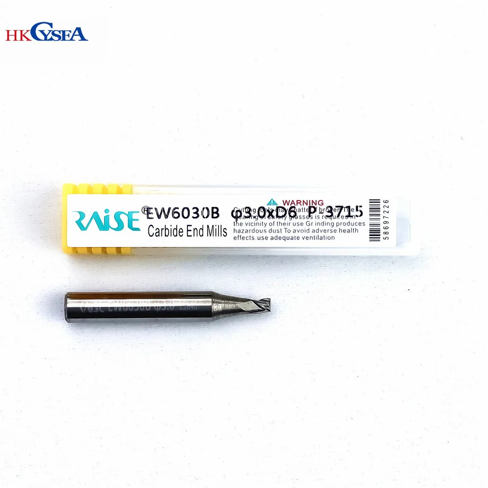 Поднять 3 канавки с покрытием Алюминий нитрид Титан для торцевого фрезерования