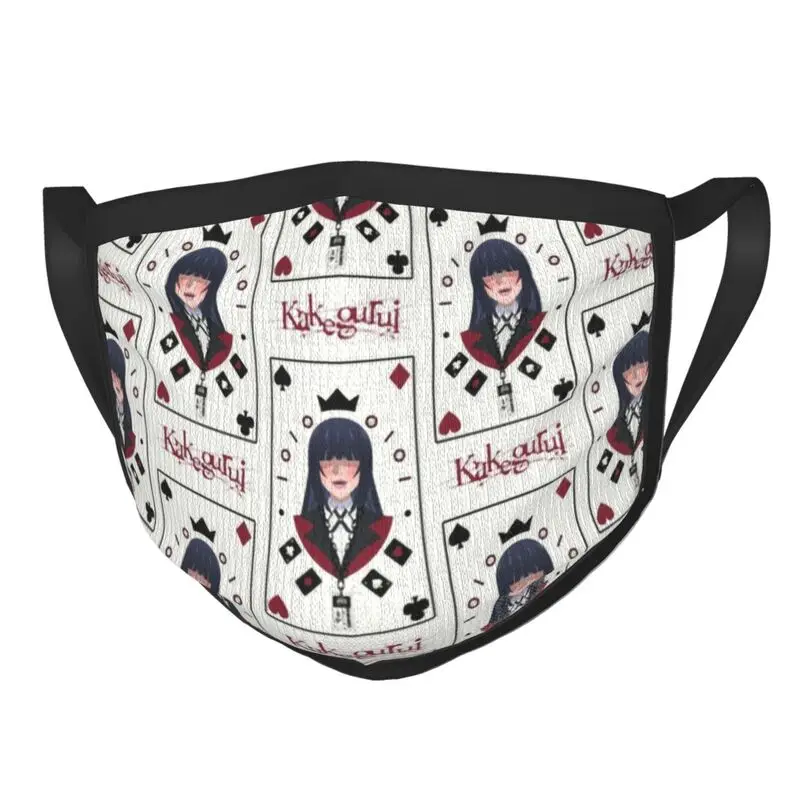 

Kakegurui Breathable Mouth Face Mask Unisex Adult Kirari Momobami Mask Dustproof Protection Cover Respirator Muffle