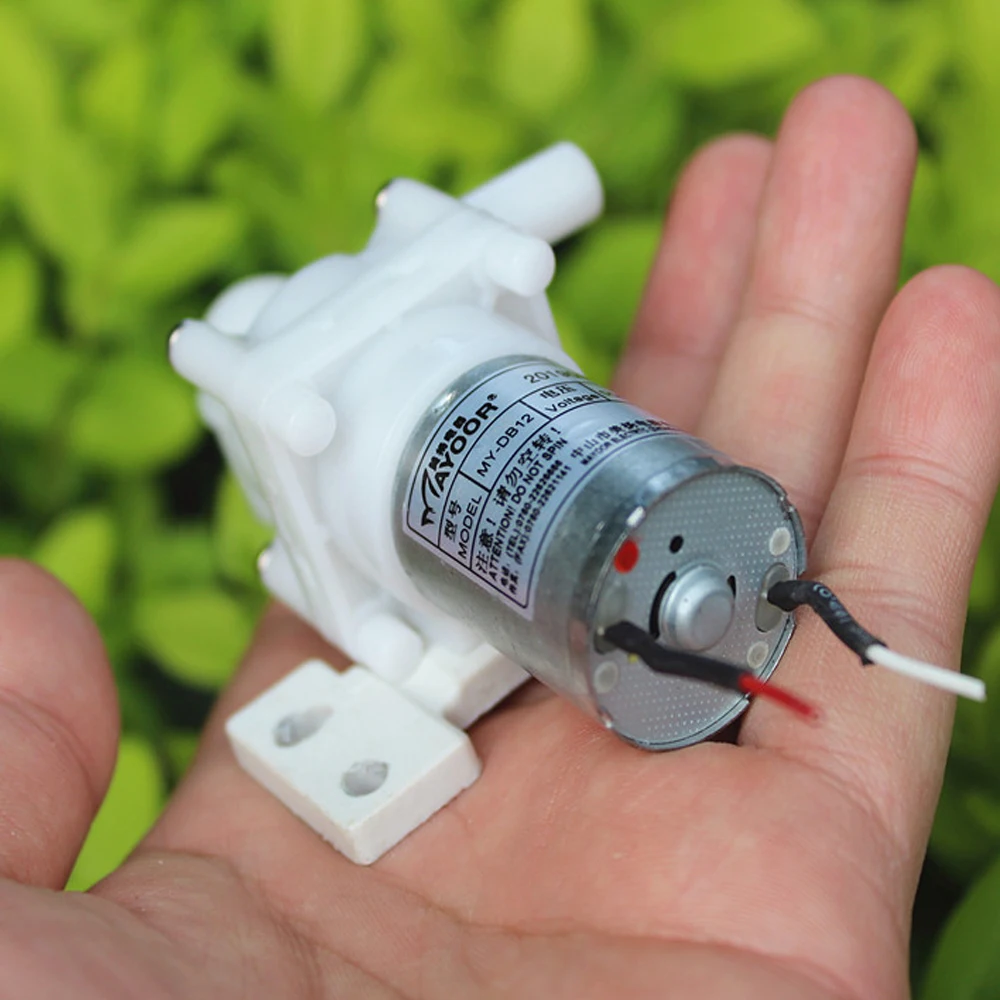 DC 8V 12V 0.3A маленький 370 моторный насос водяной микро центрефужныйэлектро большой