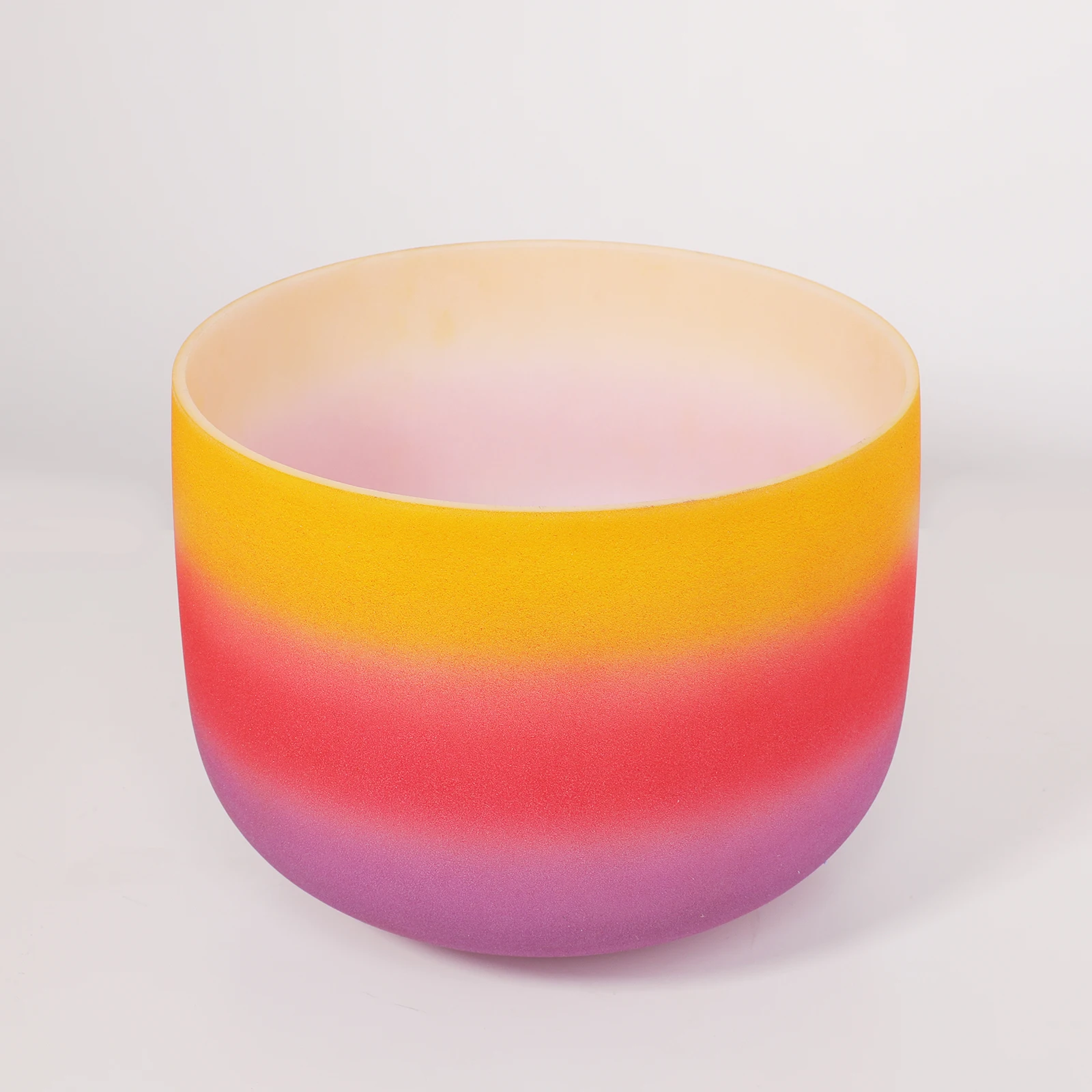 CVNC 8 &quotNote E Солнечная чакра из плексигласа цвета радуги Матовый Кварцевый Поющий