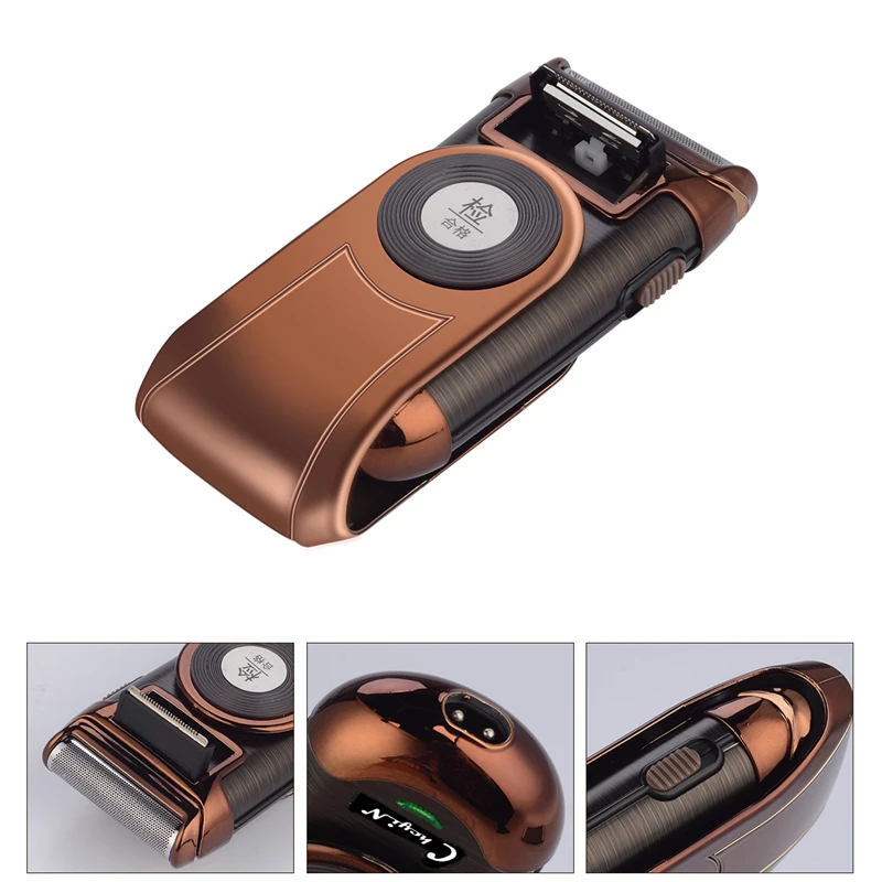 Портативная электрическая бритва для бороды мини тонкая перезаряжаемая триммер
