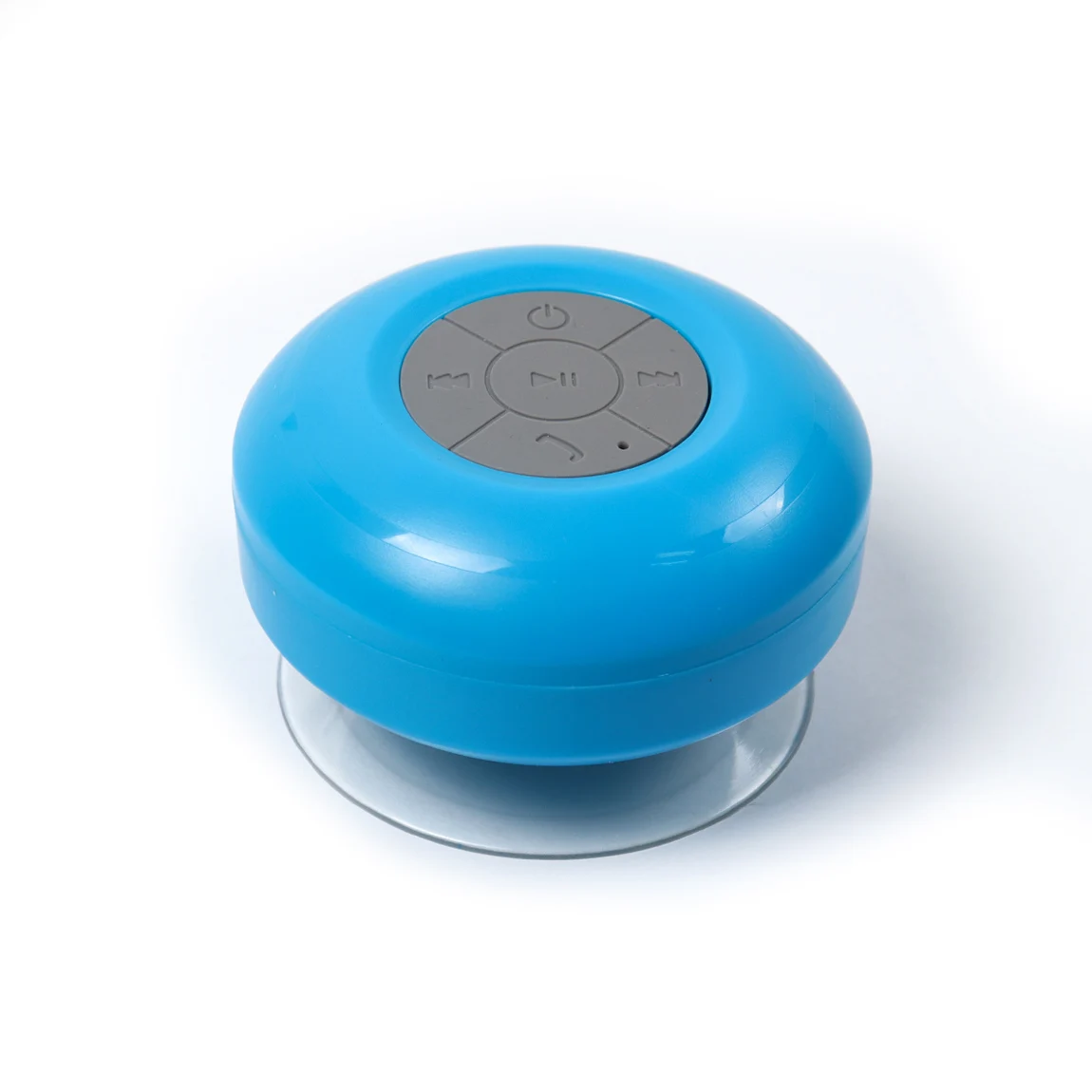 

Bluetooth-динамик с присоской, водонепроницаемый, Белый/Синий, 1 шт.